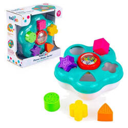 KWIATEK SORTER ZABAWKA SENSORYCZNA KSZTAŁTY UKŁADANKA GRZECHOTKA