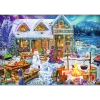 Puzzle 1000 el. Zimowy czas Trefl
