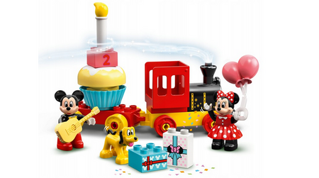 LEGO DUPLO 10941 urodzinowy pociąg myszek Mini i Miki