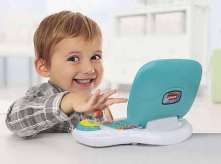 LAPTOP DWUJĘZYCZNY Z MYSZKĄ EDUKACYJNY WINFUN