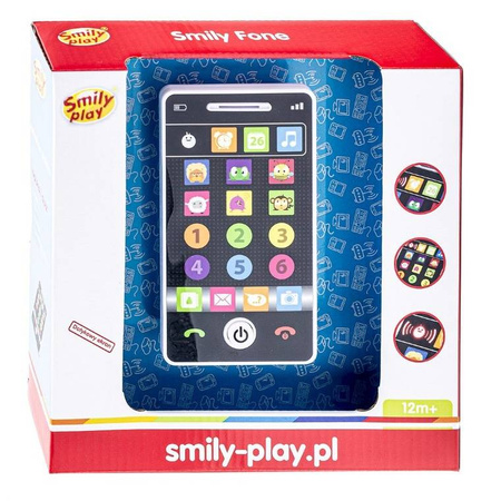 Smartfon zabawka dla dzieci telefon interaktywny dotykowy SMILY FONE