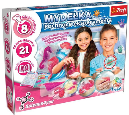 Mydełka Pachnące eksperymenty DIY zestaw do tworzenia mydełek