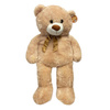 Duży Miś Pluszowy 100 cm z kokardą Beżowy