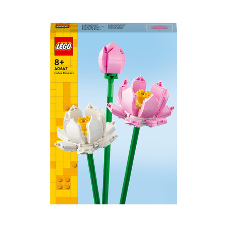 Klocki LEGO 40647 Kwiaty lotosu