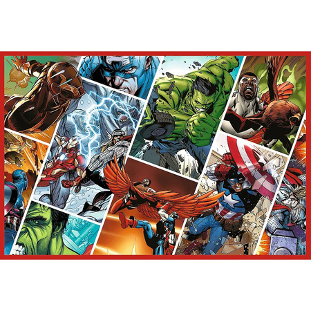 Puzzle Marvel 2 x 200 el. Obrońcy świata Avengers Trefl