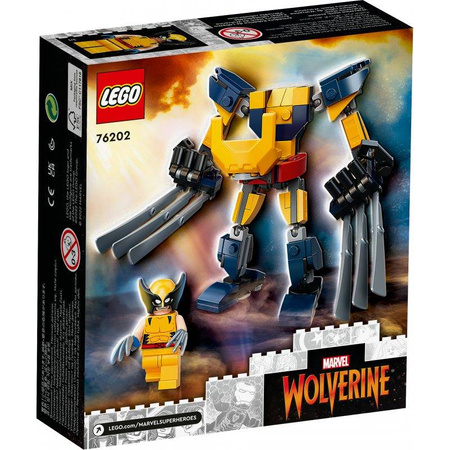 Klocki LEGO 76202 Marvel Mechaniczna zbroja Wolverine’a