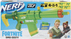 NERF FORTNITE SMG-ZESTY 4w1 10 strzałek karabin pistolet F0319 