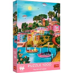Puzzle Premium Plus Quality 1000 el. The Art of Colour: Siros, Grecja
