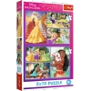 Puzzle 2 x 70 el. Bajkowe dni, Księżniczki Disney Trefl