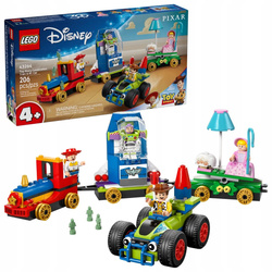 LEGO 43264 Disney Toy Story Okolicznościowy pociąg i Pan sterowany