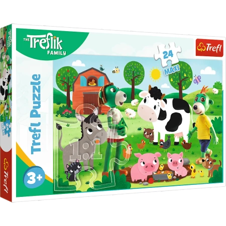 Puzzle 24 Maxi Trefliki na wsi Trefl