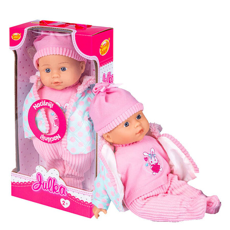 Lalka Julka bobas 32 cm mówi śpiewa opowiadająca bajki Smily Play