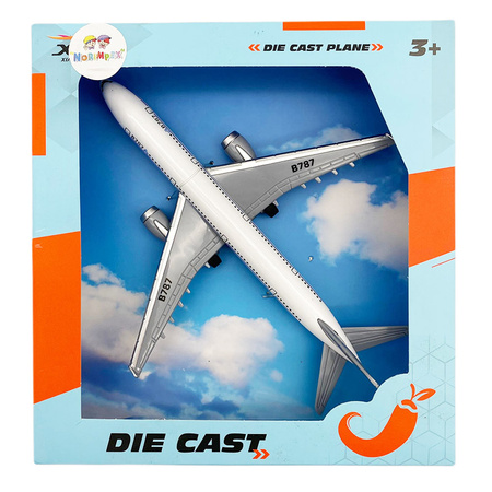 Samolot Metalowy B787 kolekcjonerski dla dzieci
