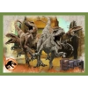Puzzle 4w1 groźne dinozaury Jurassic World Trefl
