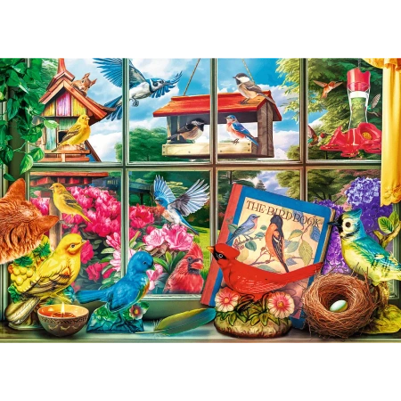 Puzzle Premium Plus Quality 1000 el. Tea Time Świat ptaków