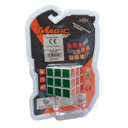 Kostka magiczna 3x3x3 układanka logiczna GRA