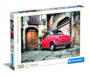 Puzzle 500 el. Fiat 500 Clementoni 30575