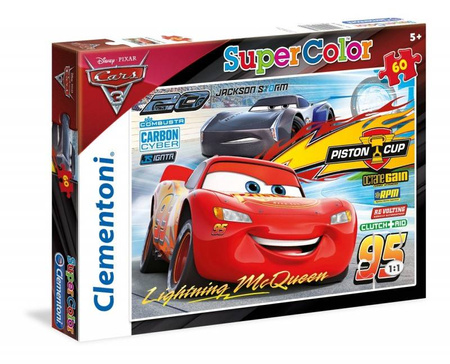 Puzzle 60 elementów Cars 3 26973 Clementoni