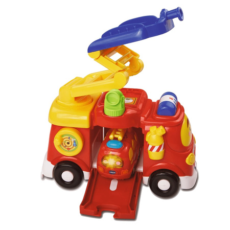 TUT TUT AUTKA ZESTAW DUŻY WÓZ STRAŻACKI VTECH 