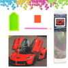 DIAMENTOWA MOZAIKA HAFT AUTO CZERWONE LAFERRARI FERRARI 30X40CM