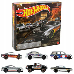 HW Hot Wheels ZAMAC 6 aut zestaw kolekcjonerski