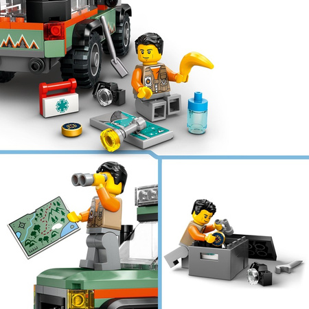 LEGO CITY 60447 Górska ciężarówka terenowa 4x4