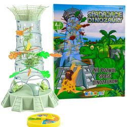 Gra zręcznościowa spadające dinozaury dino