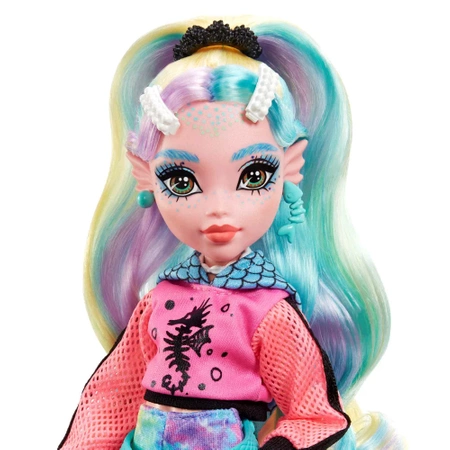 Monster High Lalka podstawowa Lagoona Blue + zwierzątko HHK55