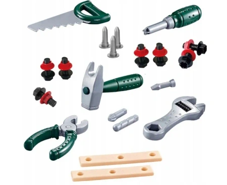 Zestaw narzędzi wkrętarka B/O z skrzynką na narzędzia