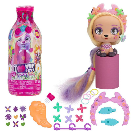 I Love Vip Pets S4 figurka Piesek z długimi włosami Spring Vibes