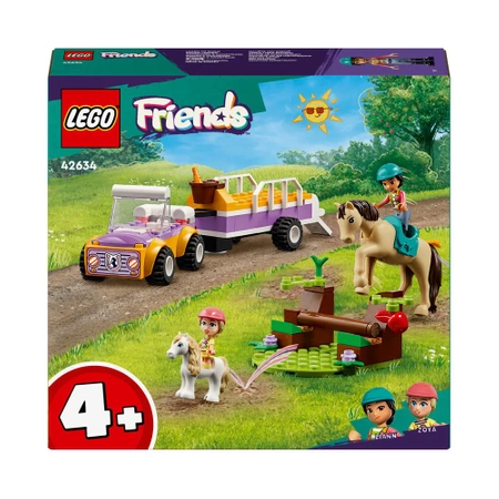 LEGO Friends 42634 Przyczepka dla konia i kucyka