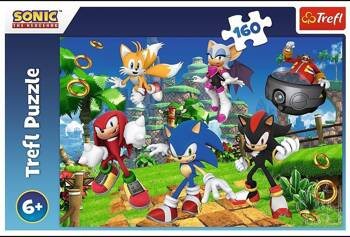 Puzzle 160 elementów Sonic i przyjaciele Trefl