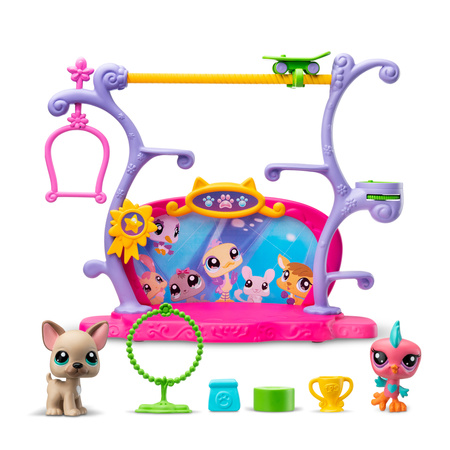 Littlest Pet Shop Got Talent Zestaw Zwierzaki mają talent + 2 figurki