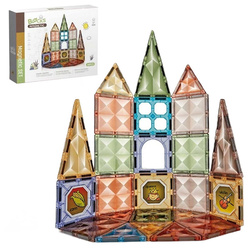 Klocki magnetyczne 36 elementów na magnes kostrukcje Madej