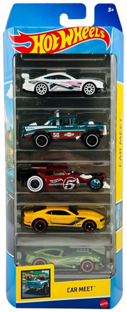 Hot Wheels zestaw 5 samochodzików 5PAK autko samochód