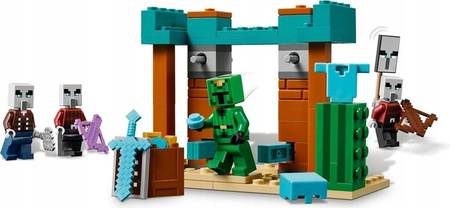 LEGO MINECRAFT 21267 Pustynny patrol złosadników