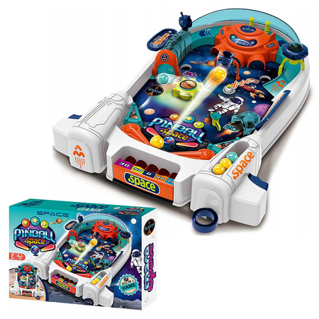 FLIPPER GRA ZRĘCZNOŚCIOWA SPACE PINBALL AUTOMAT STÓŁ DO GRY