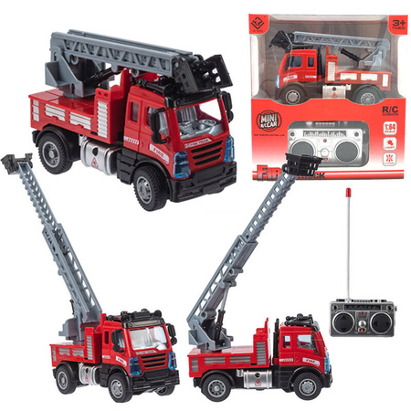 AUTO POJAZD STRAŻ NA RADIO ZDALNIE STEROWANE Z DRABINĄ PILOT