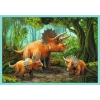 Puzzle 10w1 W świecie dinozaurów dinozaury Trefl