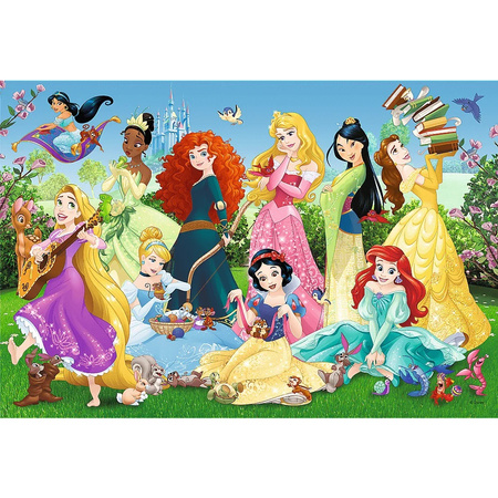Puzzle 100 elementów Czarujące Księżniczki Disney Princess Trefl