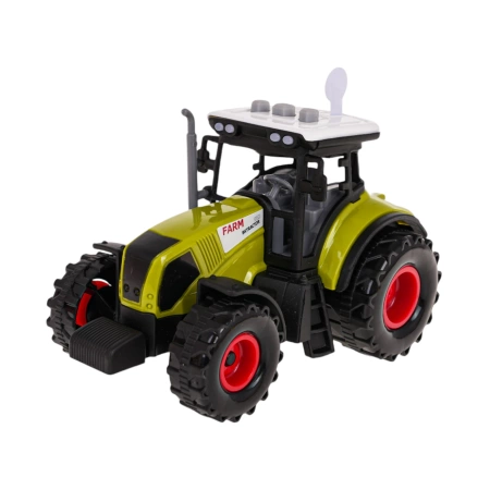 Zestaw farma z akcesoriami traktor zwierzęta stodoła rolnik 13 elementów 