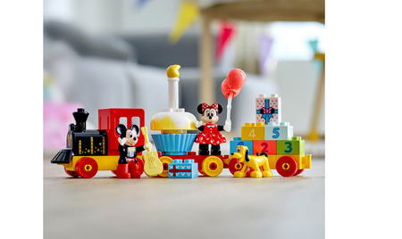 LEGO DUPLO 10941 urodzinowy pociąg myszek Mini i Miki