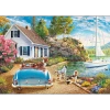 Puzzle 2000 elementów wakacyjna przystań Trefl