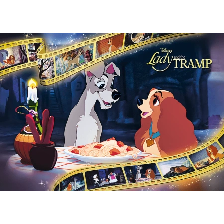 Puzzle 1000 elementów Iconic Moments Zakochany kundel Trefl
