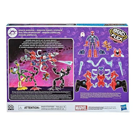Hasbro Spiderman Bend and Flex Misja w Kosmosie