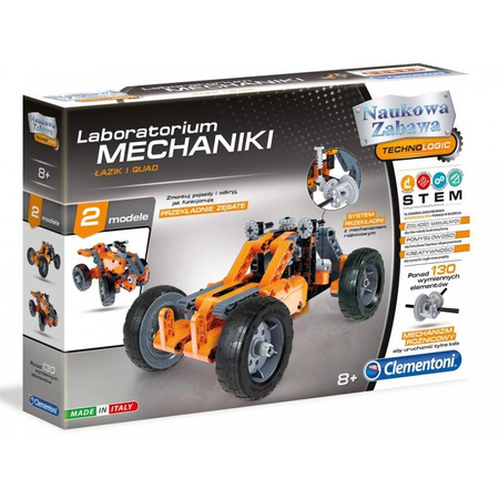 LABORATORIUM MECHANIKI ŁAZIK I QUAD 17451 Clementoni