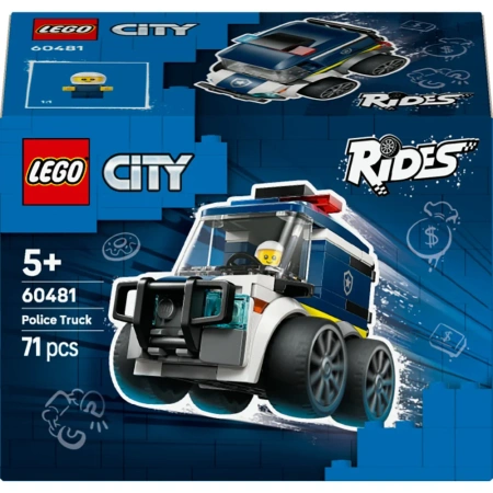 LEGO 60481 City Pojazdy Ciężarówka policyjna