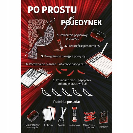 GRA PO PROSTU P POJEDYNEK TOWARZYSKA TREFL 8+
