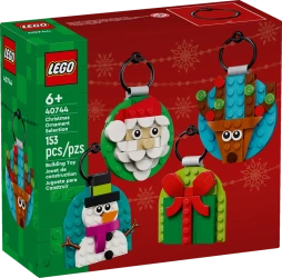 LEGO 40744 Kolekcja ozdób świątecznych bombki na choinkę