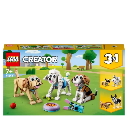 LEGO Creator 31137 Urocze psiaki 3w1